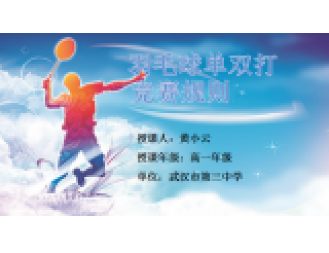 {YY GAME}(对羽毛球单打比赛规则了解是什么情况?)